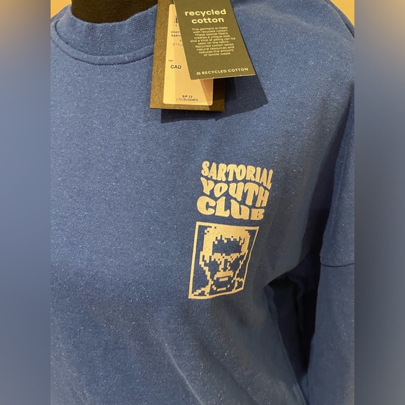 NWT Only & Sons UNISEX Sweatshirt 'Toby' in
Royal Blue - Picture 7 of 13